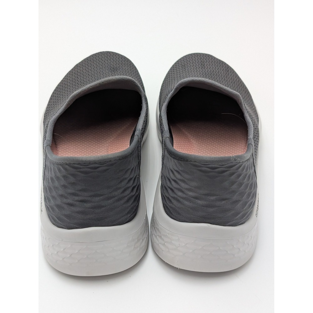 Skechers GoWalk Slip-ins Womens 8 Charcoal Grey Hands Free Walking Shoes 124963W - Picture 7 of 9